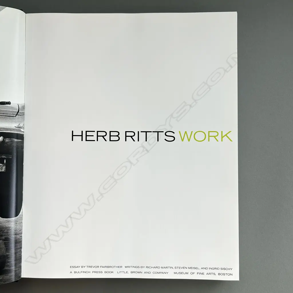 HERB RITTS: WORK Image 1++